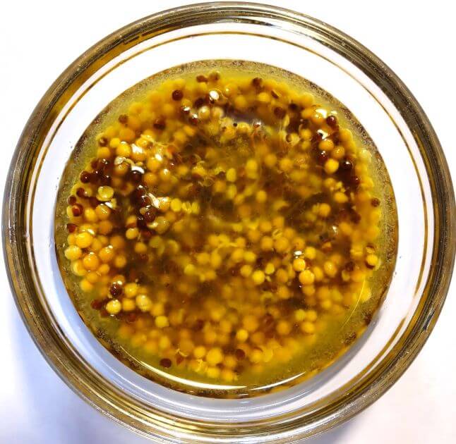 自家製粒マスタードソース